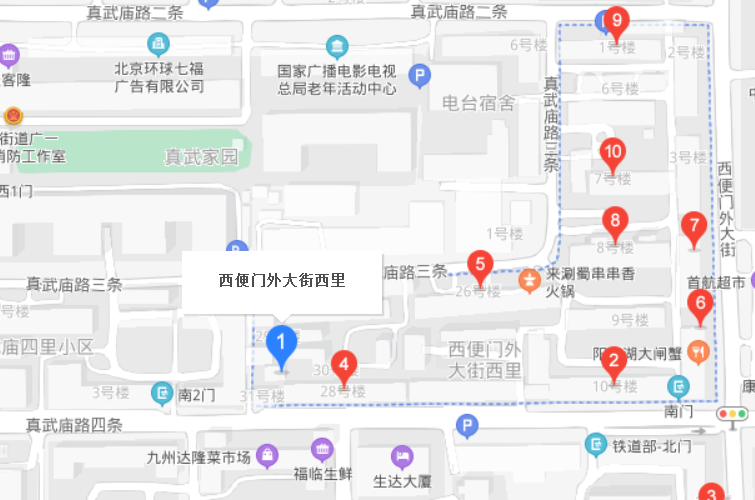 西便門(mén)外大街西里社區(qū)