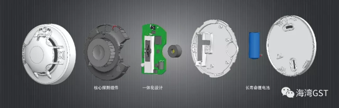 <a href=http://www.haiwan119.com target=_blank class=infotextkey>海灣</a>NB-loT感煙探測(cè)器結(jié)構(gòu)圖